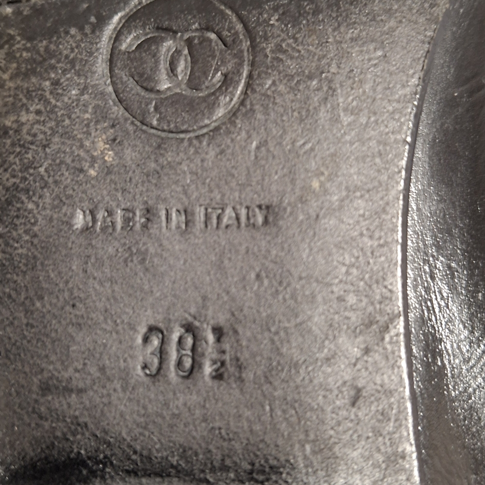 Chanel Black Ballet Flats - Picture 5 of 8